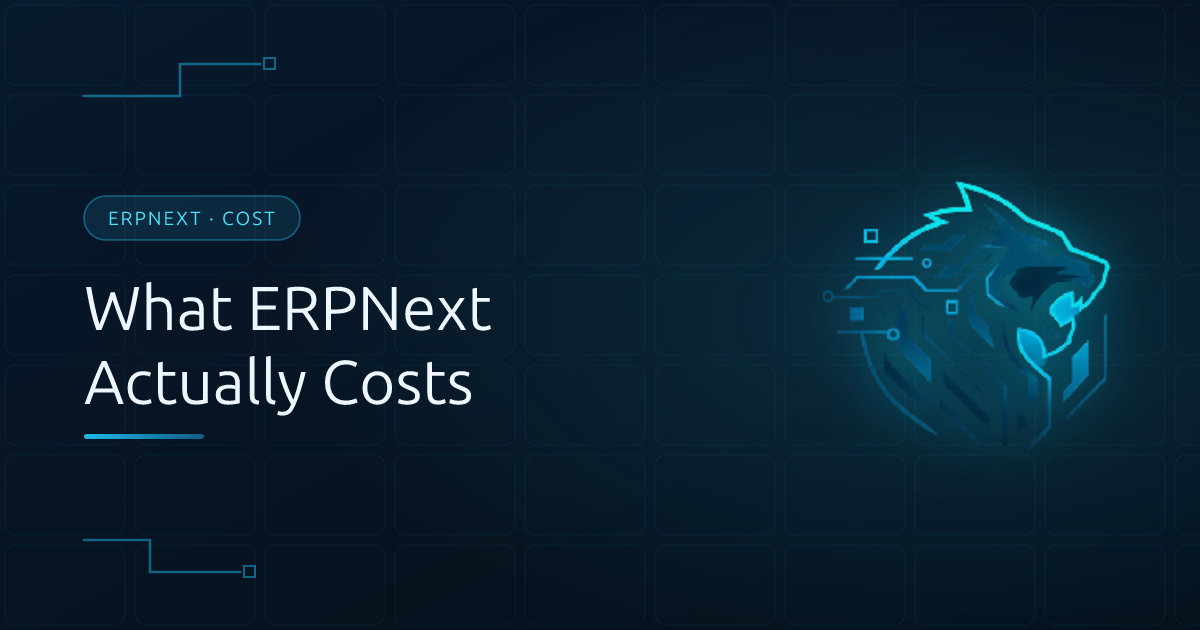 What ERPNext Actually Costs: $0 License, and What You Pay For