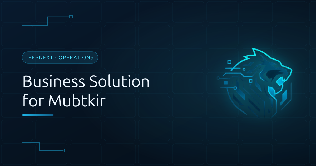 Business Solution for Mubtkir