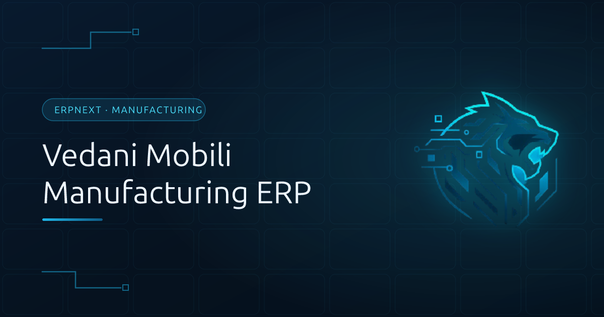 Vedani Mobili — Manufacturing ERP